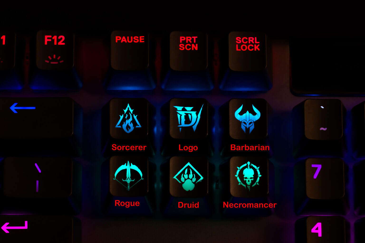 Diablo 4 Class Keycap Set – RoyalKeycaps