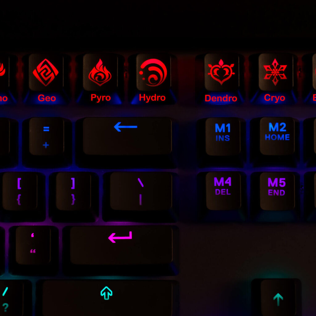 Genshin Impact Elements Keycap Set – RoyalKeycaps