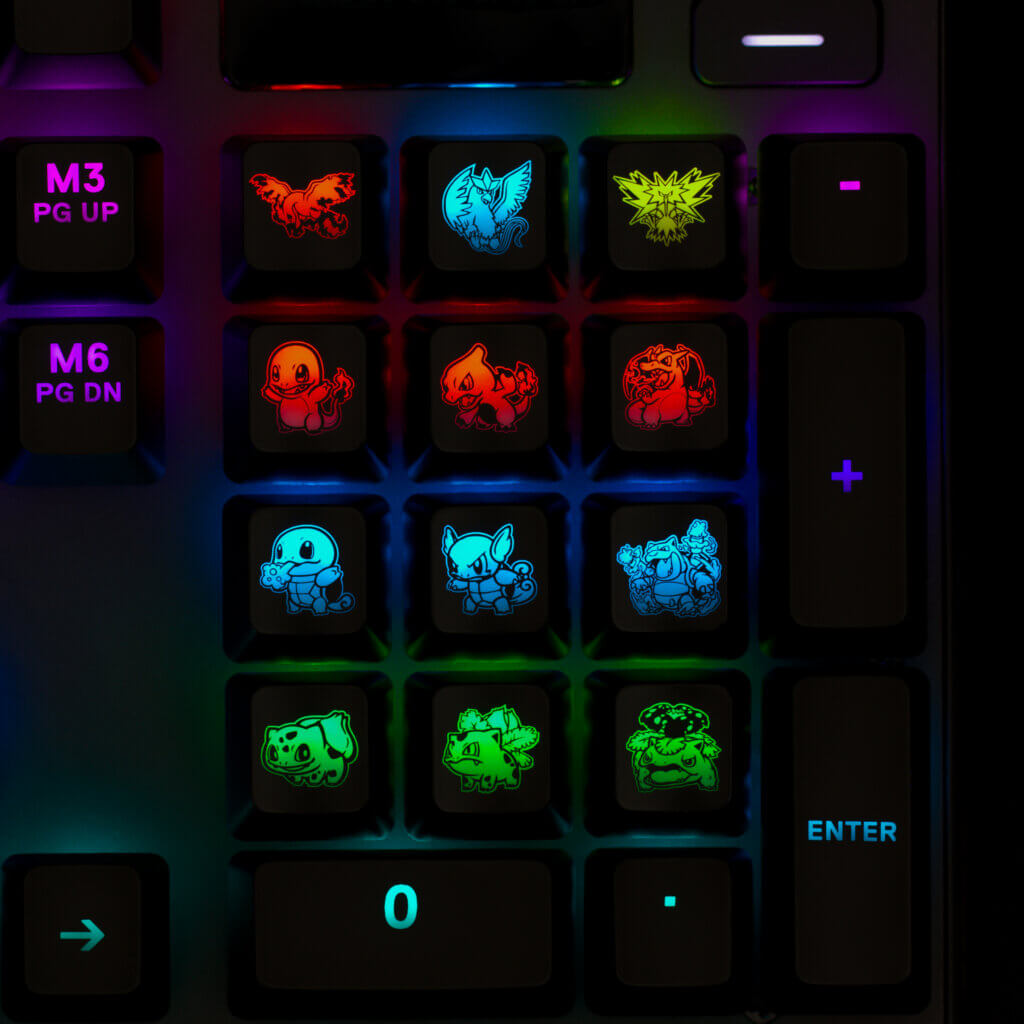 Pokemon 151 Keycaps
