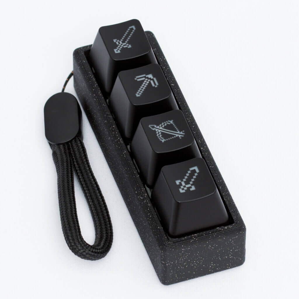 Minecraft Weapons Keyboard Fidget