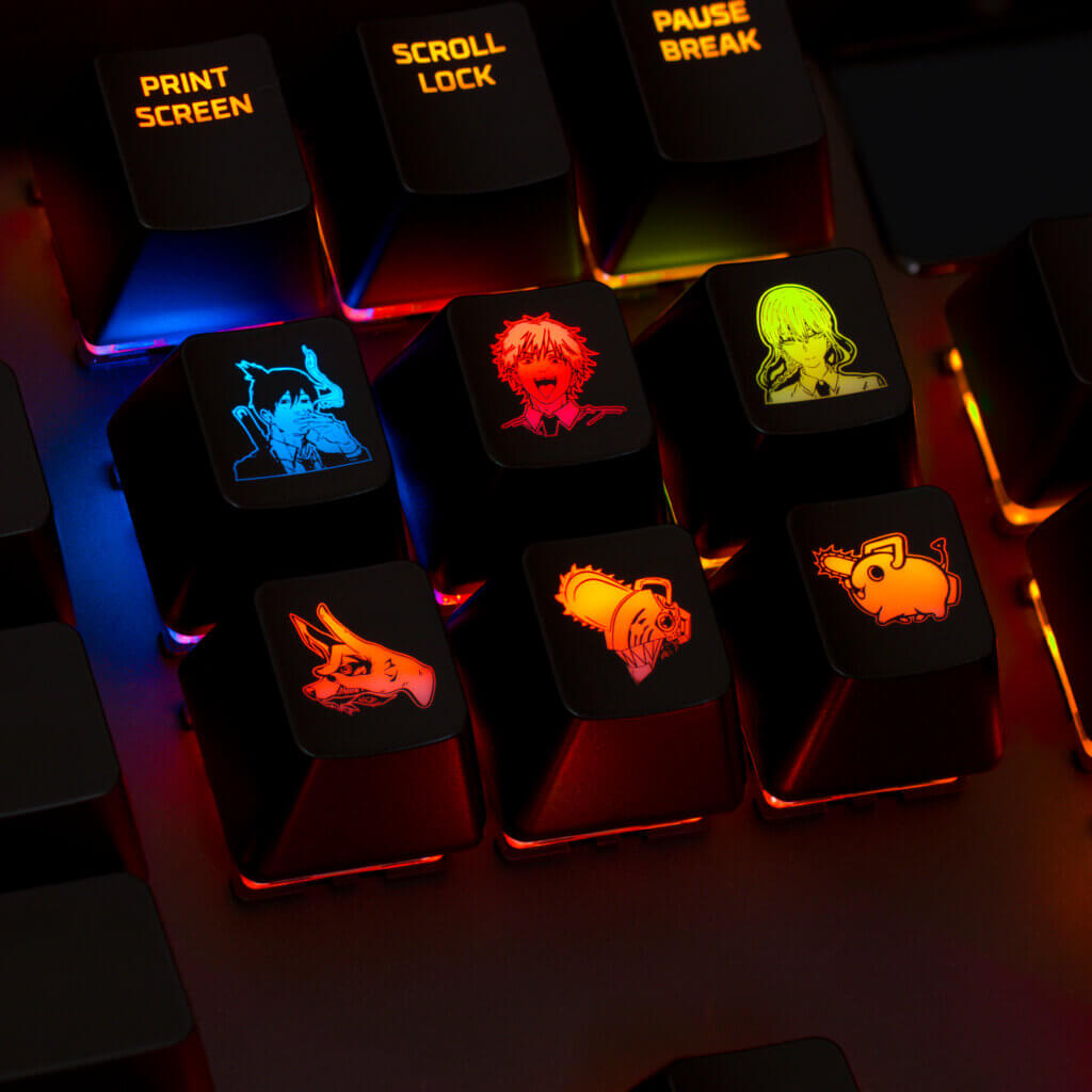 Chainsaw Man Keycap Set
