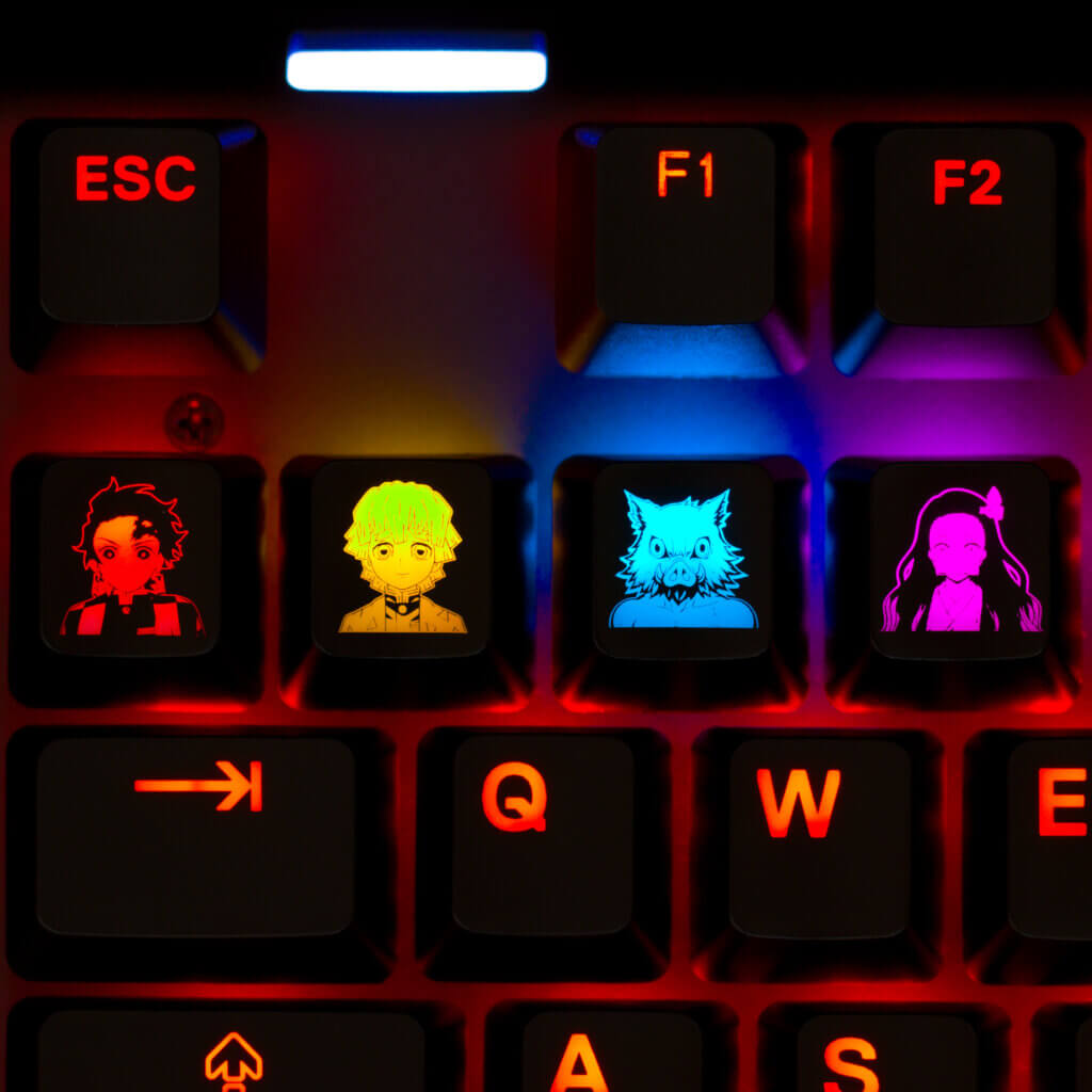 Demon Slayer Keycap Set
